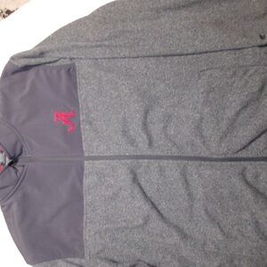 Colosseum Gray and Black Jacket with Red Accent